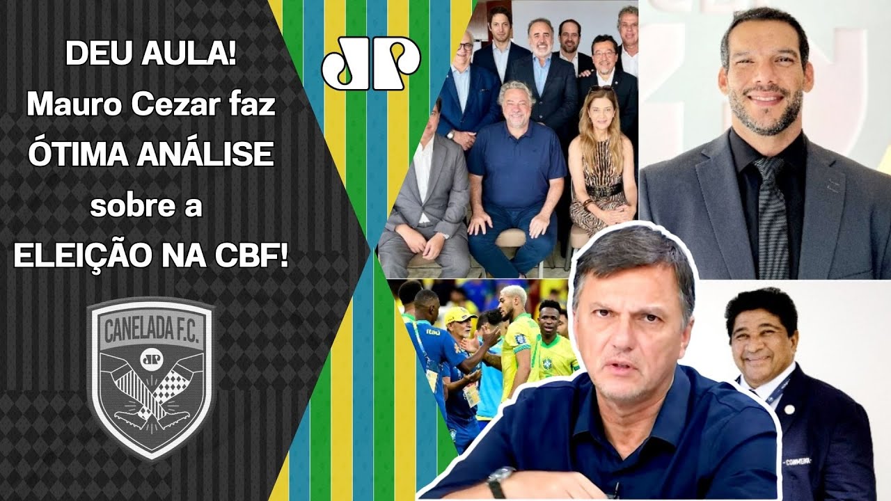 "AGORA NÃO TEM MAIS JEITO! NEM CLUBES e NEM IMPRENSA..." Mauro Cezar FALA TUDO sobre ELEIÇÃO DA CBF!