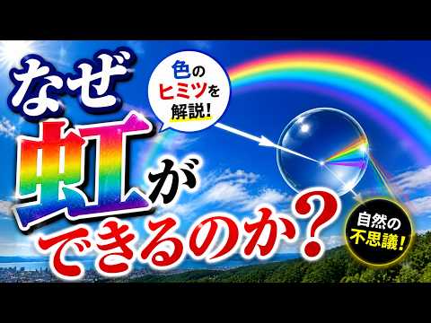 なぜ虹ができるのか？光と水滴が織りなす奇跡の正体