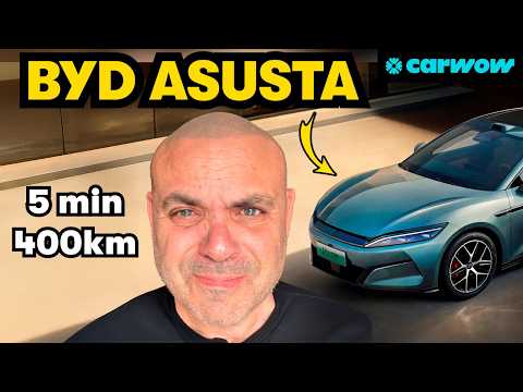 BYD SCARES WITH ITS ULTRA-FAST CHARGING: 400 KM IN 5 MINUTES | WILL THEY HAVE A FACTORY IN SPAIN?