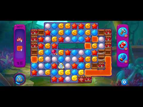 Fishdom Super Hard level 9877 no boosters フィッシュダム スーパーハード