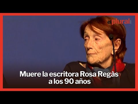 Muere la escritora Rosa Regàs a los 90 años