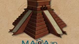 preview picture of video 'Maya-3D.com | Chichen Itza - Ossuary'