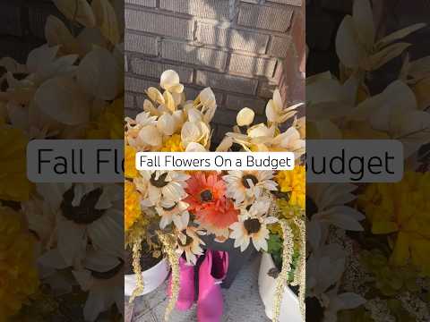 #fallflowers #workingmom