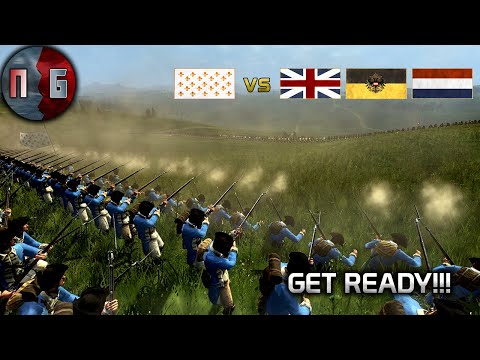 BATTLE OF FONTENOY! - Empire Total War Gameplay