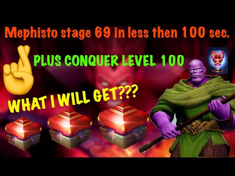 Mephisto WBL stage 69 in Less then 100 sec. | CTP Dimension Chest Opening | Marvel Future Fight