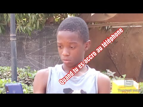 Quand tu es accro au tèlèphone