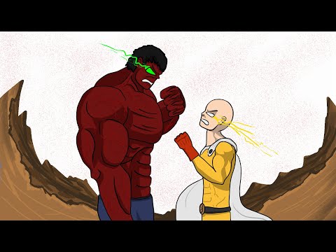 Hulk Vs Saitama | Epic fight | Fan animation