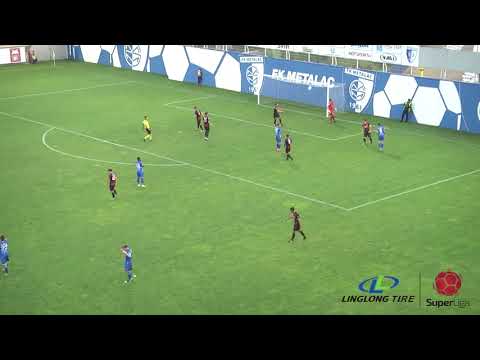 Linglong Tire Super liga 2020/21 - 2.Kolo: METALAC – MAČVA 2:1 (2:1)