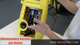 Desarme y explicacion de funcionamiento de una hidrolavadora karcher Disarmament a pressure washer