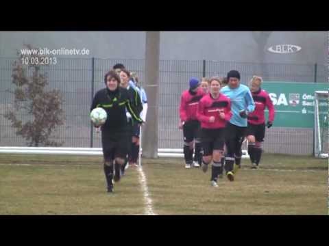 2013-03-10 Frauenfussball TSV Großkorbetha vs. SV Rot-Schwarz Edlau Burgenlandkreis