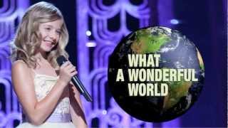 Jackie Evancho - What A Wonderful World (Tribute)