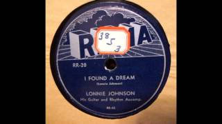 I Found A Dream by Lonnie Johnson 1956
