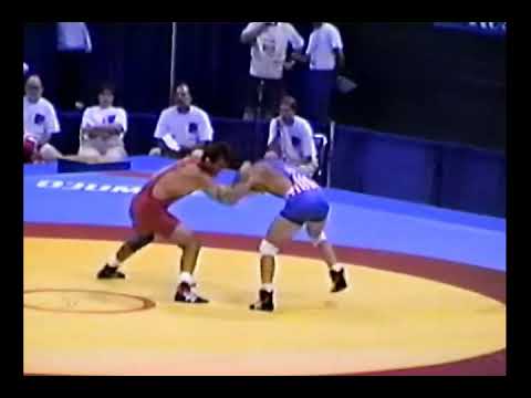 Dave Schultz Wrestling at World Championships in Atlanta 1995