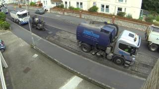 preview picture of video 'Claremont Road Gets A New Surface At Last - Day 2'