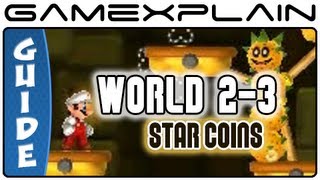 New Super Mario Bros. 2:  Level 2-3 Star Coin Guide & Walkthrough