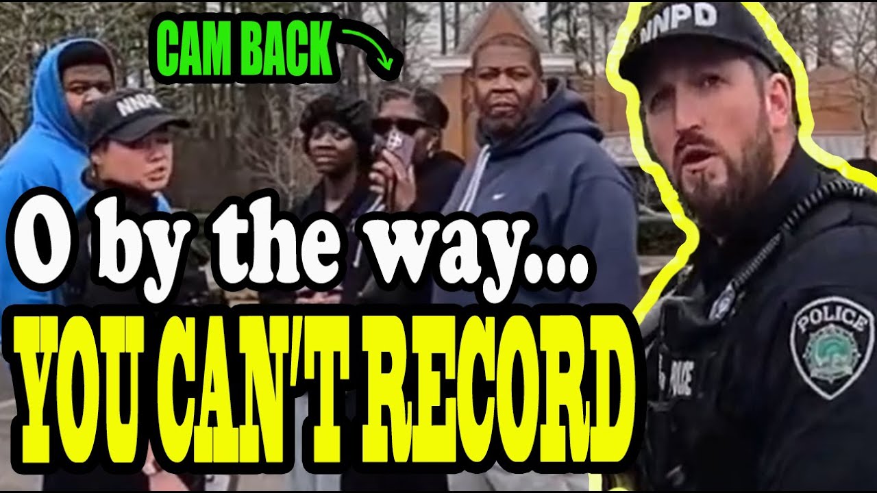 OFFICER Gets SET STRAIGHT by COP WATCHER in Public Parking Lot