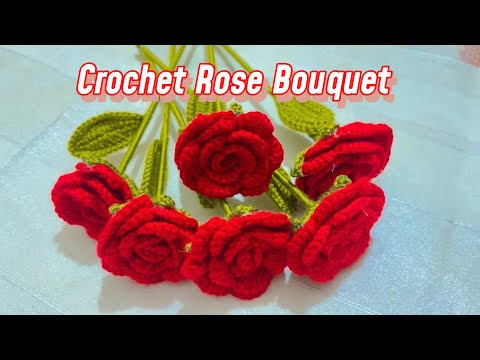 how to crochet a rose flower . For beginners step by step #crochetroseflower