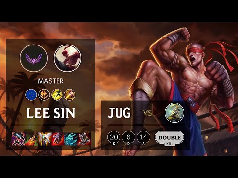 Lee Sin Jungle vs Master Yi - EUW Master Patch 12.5