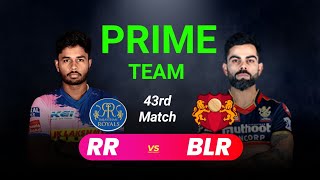 BLR vs RR Dream11 Team Prediction|BLR vs RR Pitch Report Dubai|Bangalore vs Rajasthan IPL 2021 Live