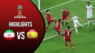 Cuplikan Video Hasil Pertandingan Piala Dunia 2018: Timnas Iran Vs Timnas Spanyol
