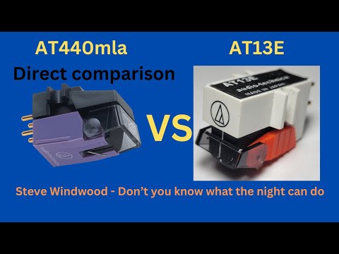 Audio Technica Phono Cartridge comparison AT440mla vs AT13E