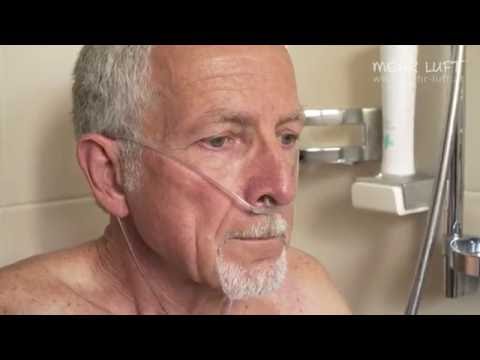 Im Badezimmer Atemnot verhindern