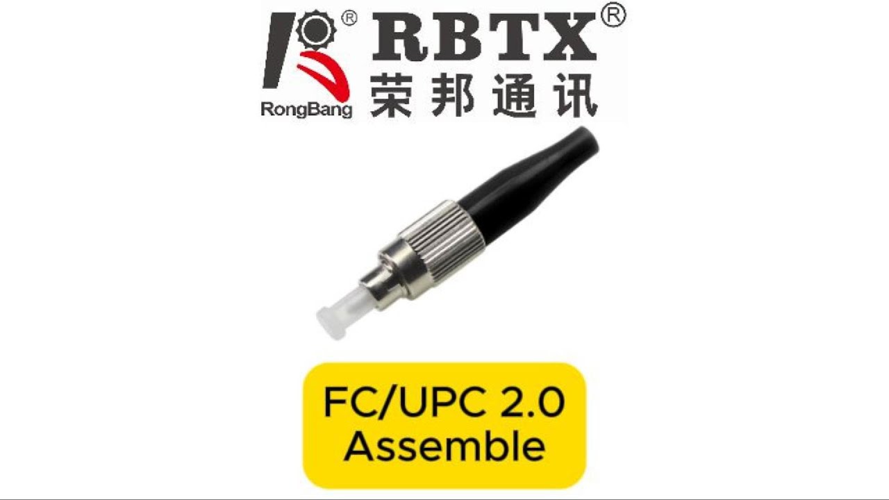 FC Fiber Optic Patch Cord Manual Assembly Instruction 01