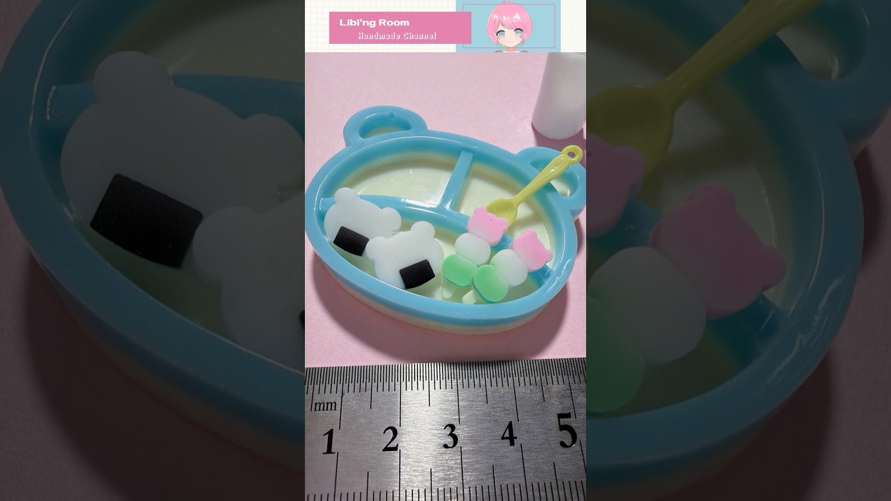 【レジン】おにぎりと三色団子を作ったんだけどこれっておかず？主食？#ハンドメイド #レジン #diy