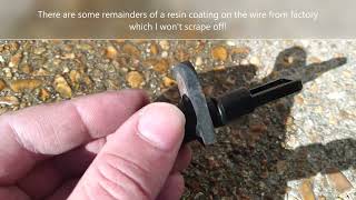 Volkswagen Passat B5.5 Inlet Air Temperature Sensor IAT Removal And Cleaning 2.0 ALT