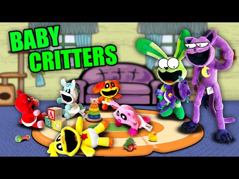 Smiling Critters Plush - BABY CRITTERS!