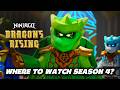 Where To WATCH SEASON 4 OF NINJAGO DRAGONS RISING