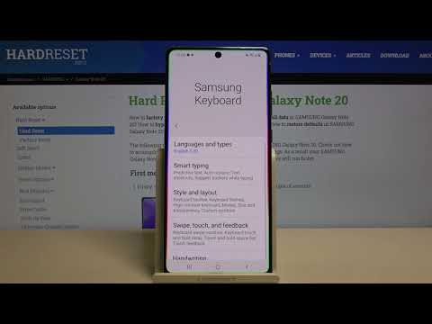 How to Turn Off Autocorrection in SAMSUNG Galaxy Note 20 – Find Autocorrection Options