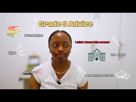 Grade 9 advice I wish i knew sooner| South African Youtuber