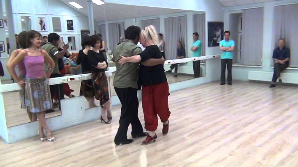 19.08.15 Ezequel Gomez y Elvira Malishevskaya. Milonga