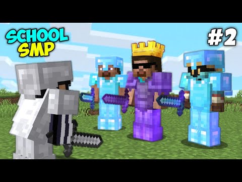 I Got Attacked By The Powerful GANG On My SCHOOL's Minecraft SMP!