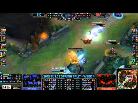 SK Gaming vs Giants Gaming - HIGHLIGHTS - EU LCS Spring 2015 - W4D2 - Season 2015 - LoL