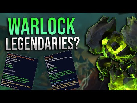 Potential Returning Warlock Legendaries and Abilities In Shadowlands? A Return To Legion Effects?