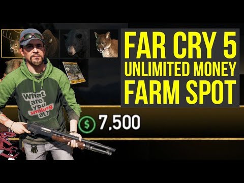 Far Cry 5 Money Farm Spot For UNLIMITED MONEY (Far Cry 5 Unlimited Money - Far Cry 5 making money)