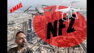 What happens when your drone hits a RED DJI NFZ?//#MAIL- 88