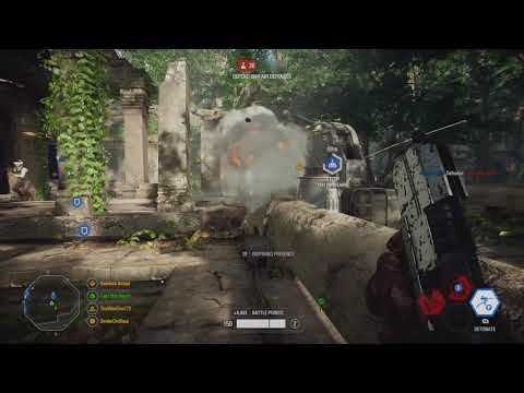[4K] SWBF2 Yavin 4 GA Nearly Perfect Defense. Really good job team.