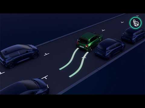 Renault Twingo E-Tech elétrico - vídeo tutorial - estacionamento mãos-livres