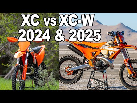 KTM XC-W vs XC?? Which should you buy in 2024 & 2025 Model Years?