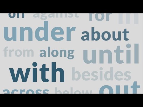 Video thumbnail for Ending a Sentence with a Preposition