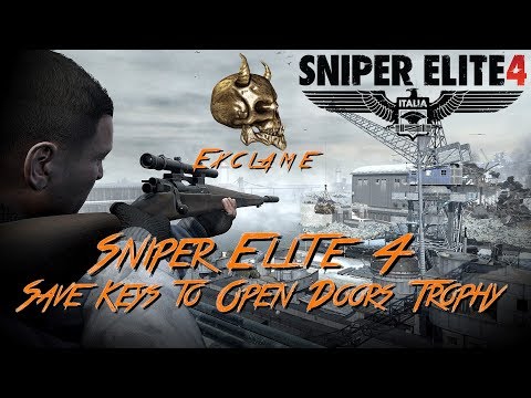 Sniper Elite 4: Deathstorm 1 - Save Keys to Open Doors Trophy / Achievement Guide