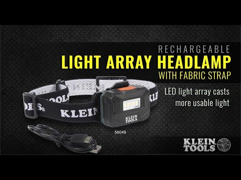 Rechargeable Light Array Headlamp (56049)