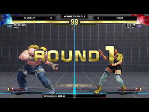 Street Fighter V Winners Final - ShockZ vs iDom @ NLBC Online Edition #58