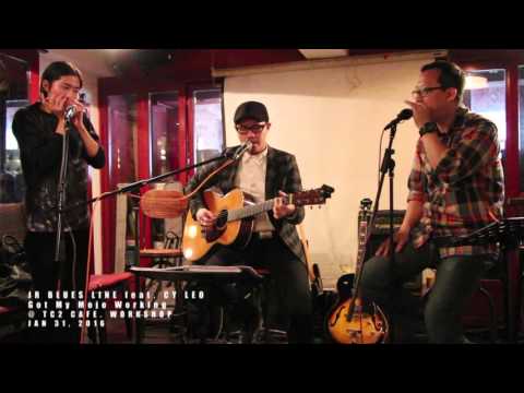 JR BLUES LINE feat.  CY LEO - GOT MY MOJO WORKING @ TC2 CAFE. WORKSHOP