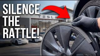 Fixing Rattling Aero Covers On My Tesla Model 3