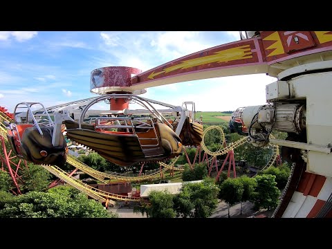 HUSS Condor Flugmaschine Freizeit-Land Geiselwind 2021 POV Onride