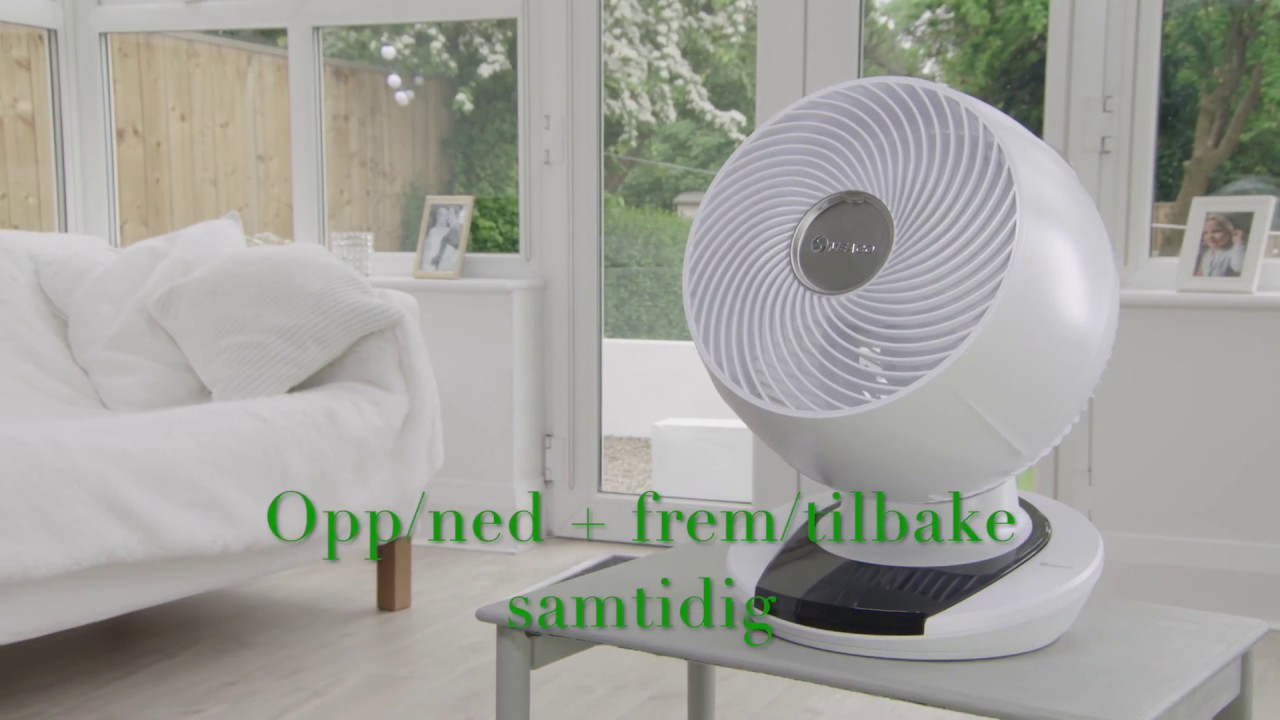 Vifte - Stillegående sirkulasjonsvifte - BEST I TEST!